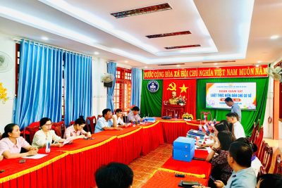 TRƯỜNG TIỂU HỌC PHỔ AN LÀM VIỆC VỚI CÁC ĐOÀN GIÁM SÁT XÃ AN PHÚ NĂM 2026