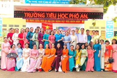 TRƯỜNG TH PHỔ AN TỔ CHỨC LỄ TỔNG KẾT NĂM HỌC 2025-2026