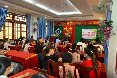 Chia tay – Gặp mặt giáo viên chuyển và nhận công tác