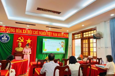 Trường Tiểu học Phổ An tổ chức Hội thi “Giáo viên chủ nhiệm lớp giỏi” cấp trường, năm học 2025-2026